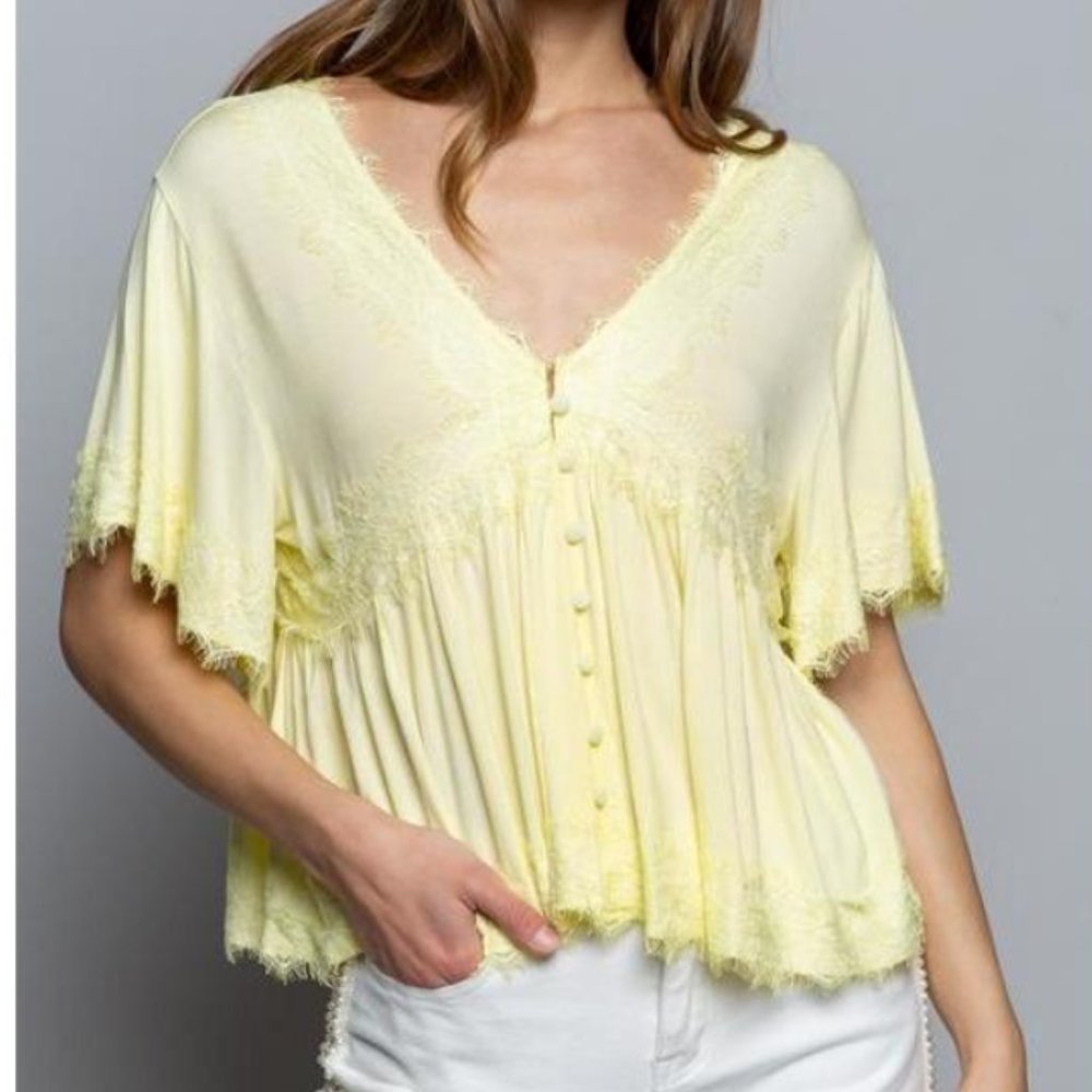 Sunshine Flowy Top